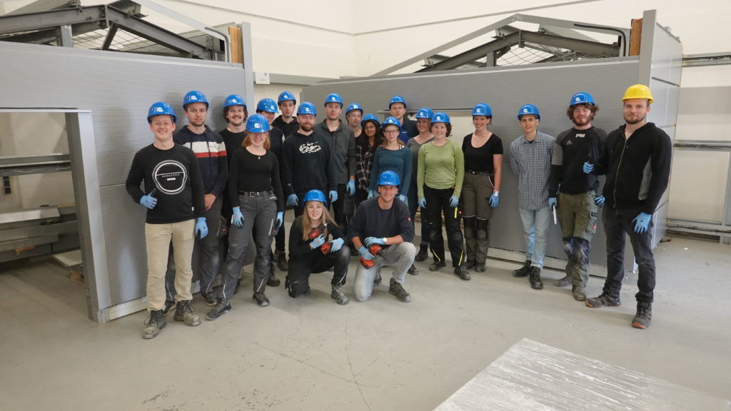 In der Pfingstwoche hatten wir Studenten der RWTH Aachen für ein Studentenpraktikum zu Gast.
